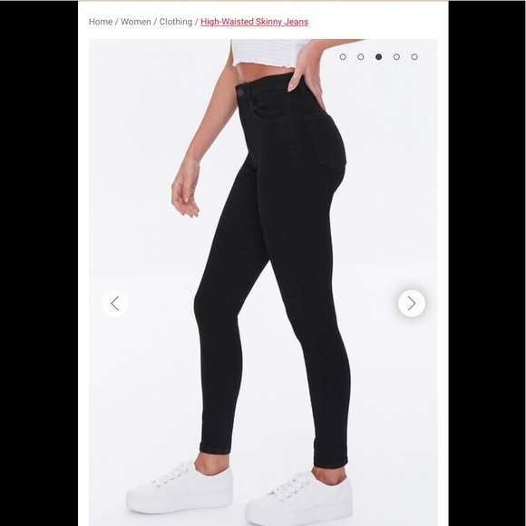 BNWT BLACK SKINNY JEANS - Picture 2 of 9